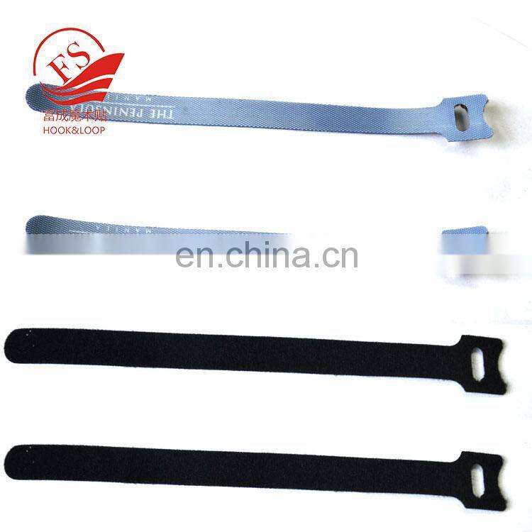 Conductive Hook loop tape injection mould cable tie
