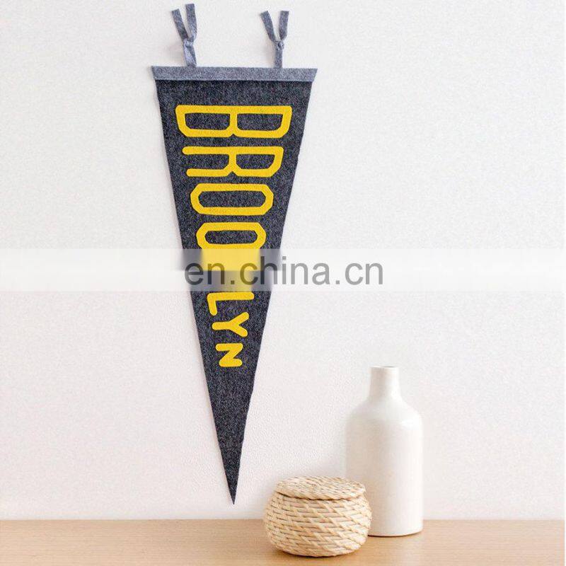 Hot selling flags party bunting custom printed felt flag banner