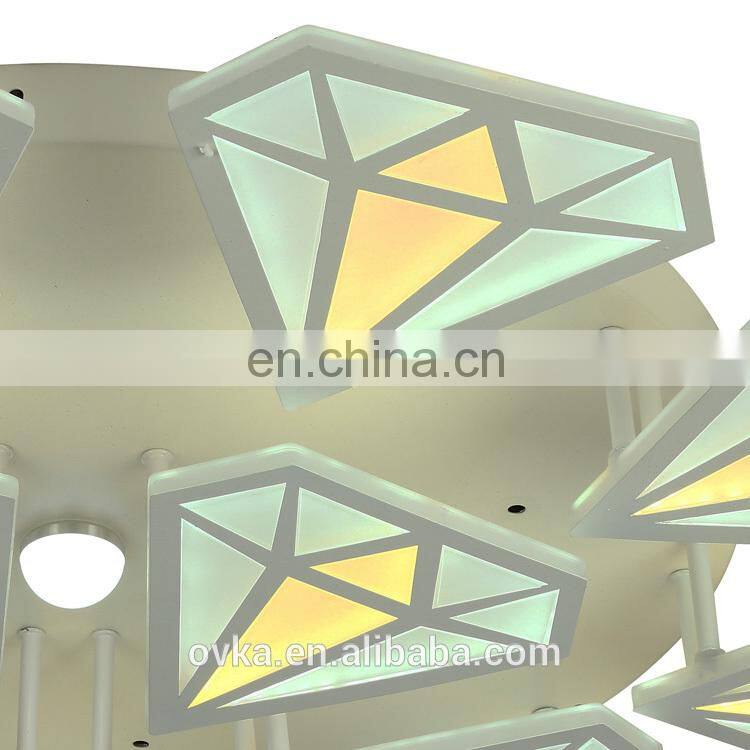 New design creative art ceiling lamp acrylic living room lamp