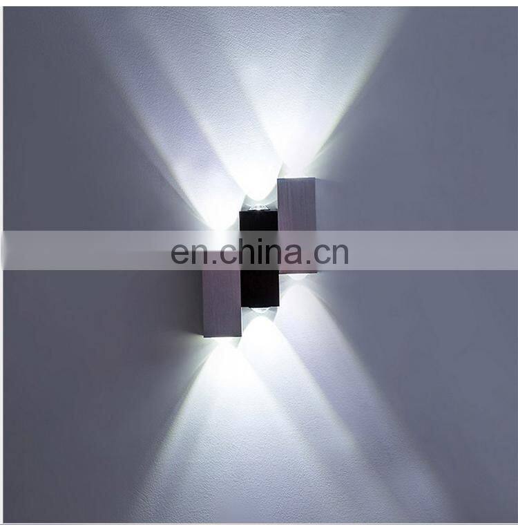 Indoor 6W convex lens LED wall light modern home decorative staircase led wall lights