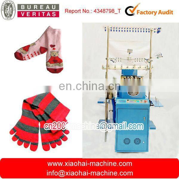 Automatic Colorful Sock Making Machine Jacquard Knitting Machine Engineers Available to Service Machinery Overseas 150X120X240