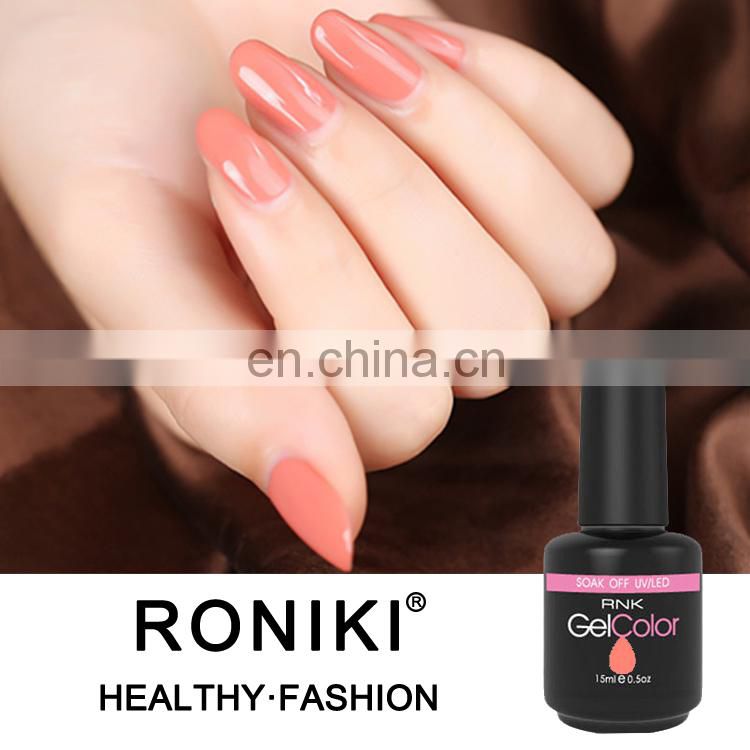 Easy soak off nail polish nude uv led nail gel polish free art supply samples