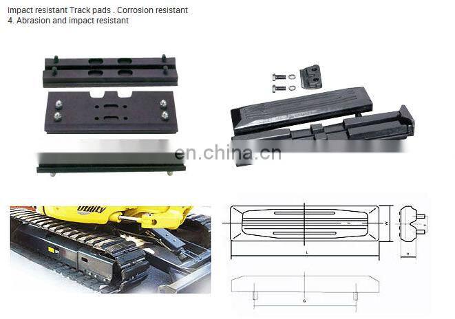 Ultra high molecular weight polyethylene crawler board in the new era of construction machinery crawler materials