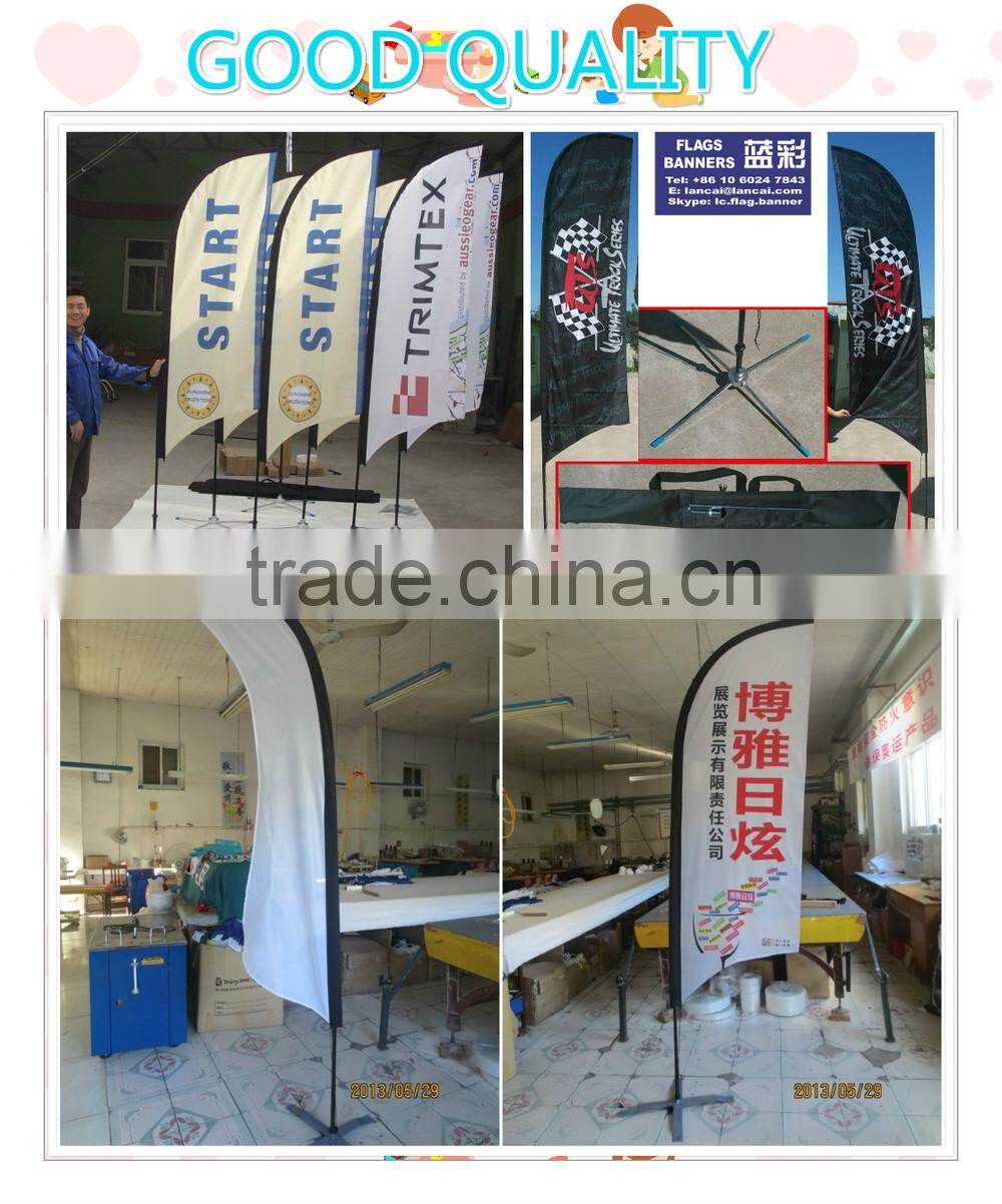 wholesale water base beach flag