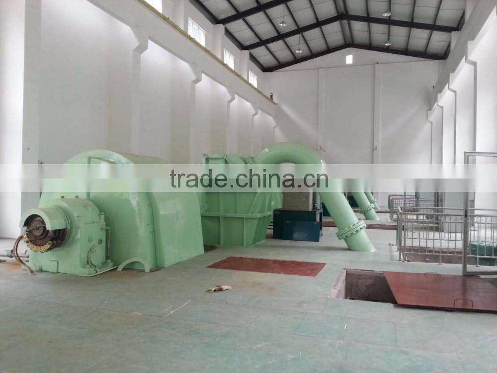 215kw hydro turbine generator straight league/francis turbine generator