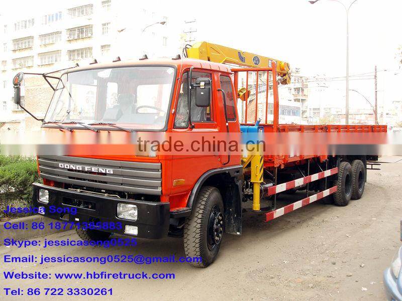 8-10ton DongFeng Lorry Crane