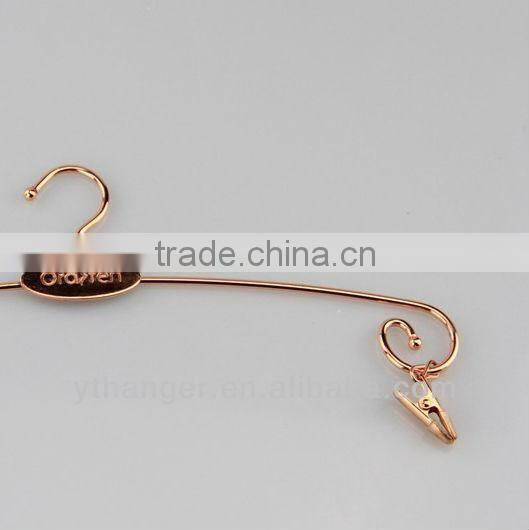 LH009 bikini hangers for lingerie hangers metal hanger