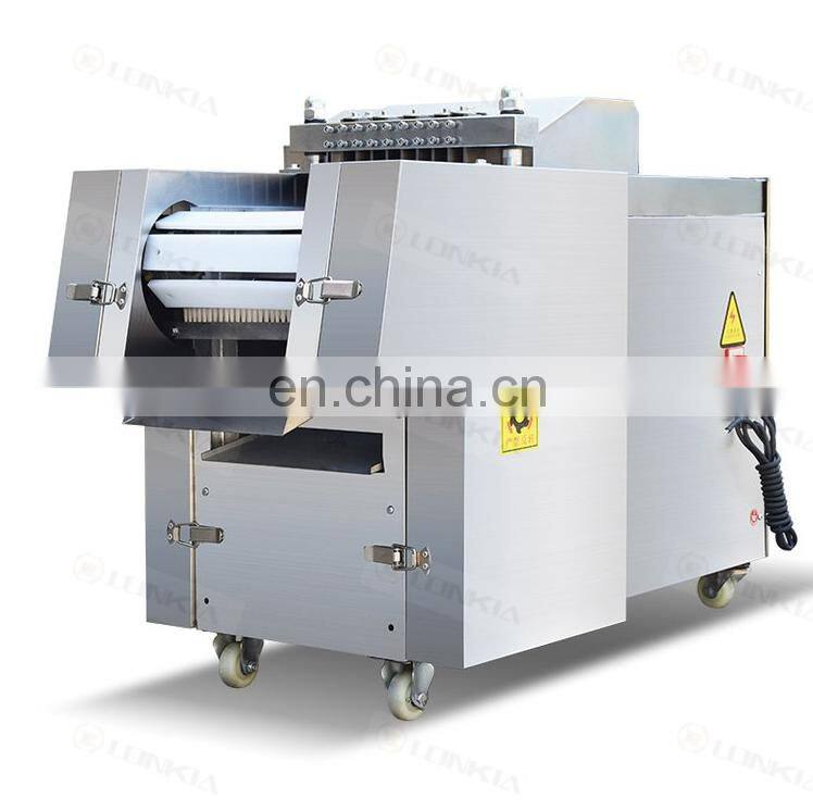 Frozen Pork Cube Cutting Machine/Frozen Fish Chicken Beef Cube Dicng and Cutting Machine