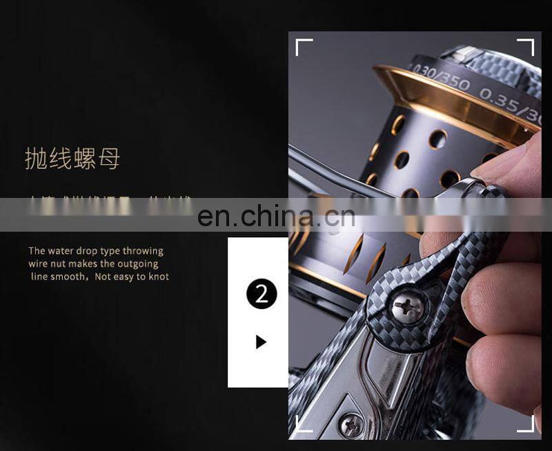 5+1-10+1BB Stainless Steel Ball Bearings 8000-12000 Full Metal 15kg Drag Fishing Equipment Distant Wheel Longcast Spinning Reel