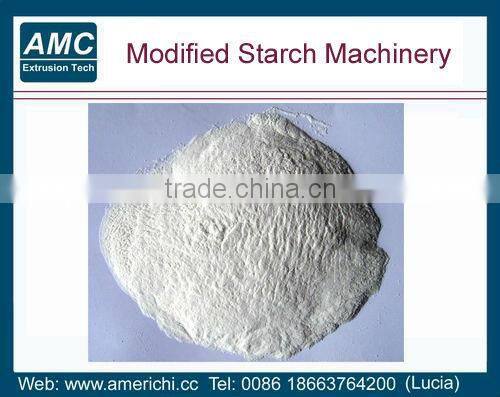 Modified starch production line/modified starch extruder machine