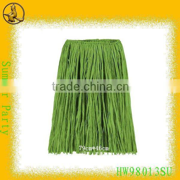 Mixed Color Wholesale Grass Skirt for Hawaii Party/ Hawaii Grass Skirt