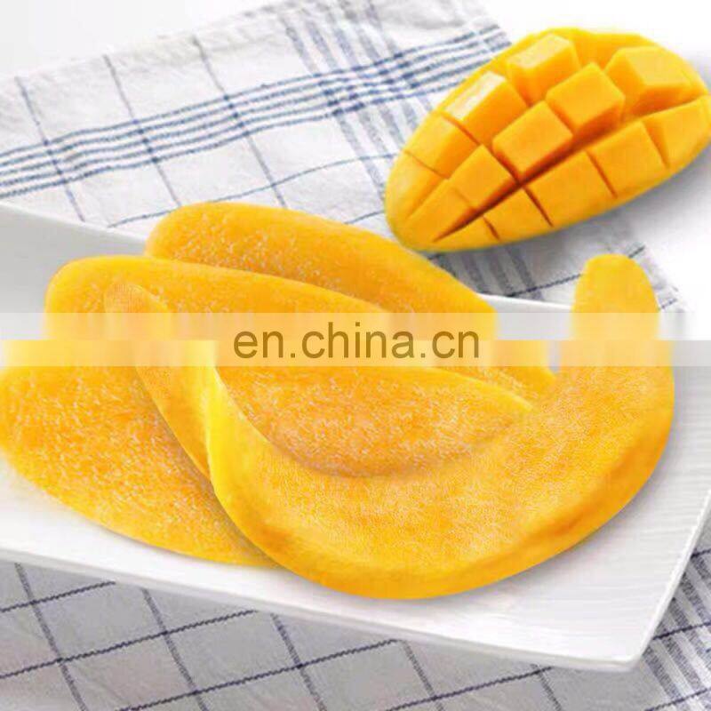 Natural Fruit AD Drying Process Sliced Original Flavor Bulk Dehydrated Soft Dried Mango For Snack Dessert