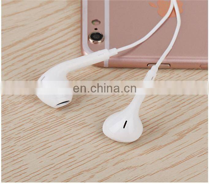 High Sound Wired earphone Earphones 3.5mm Jack Headphones Volume Control With Mic for AUX