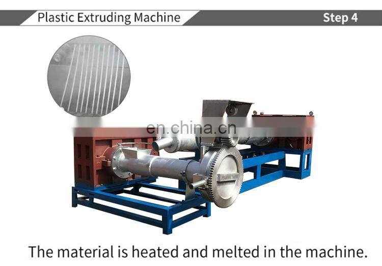 PP PE PET plastic pelletizing machine waste plastic recycle machine