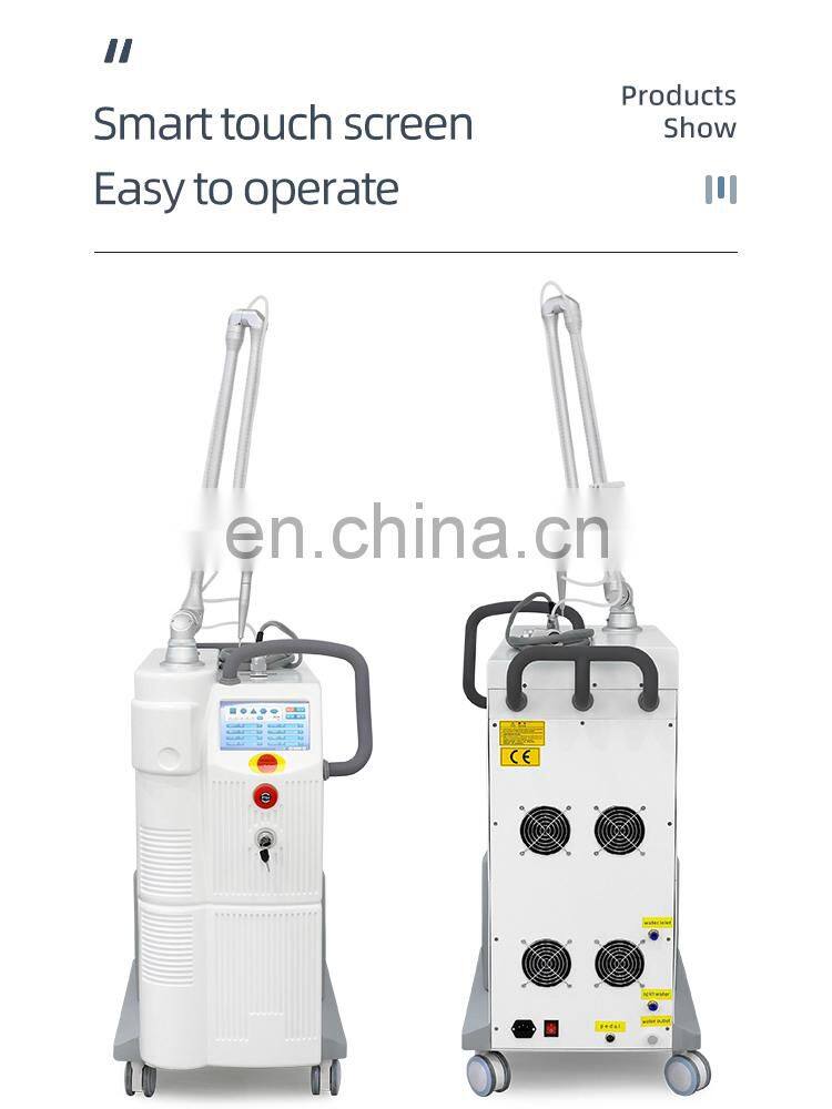 Factory Price Scar Removal Skin Tighten acne treatment co2 laser skin resurfacing Co2 Fractional Laser Machine