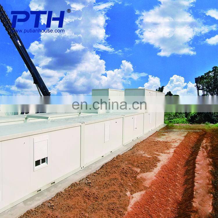 Prefabricated modular container house in China