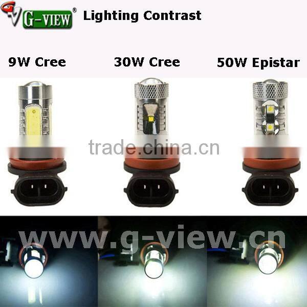 auto led light psy24w 50w led car bulb fog lamp
