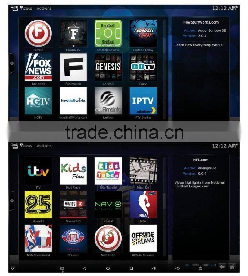 2016 New Kodi Full Loaded Internet Android TV Box 2GB RAM 16GB ROM S905 Quad Core M9 Plus TV Box