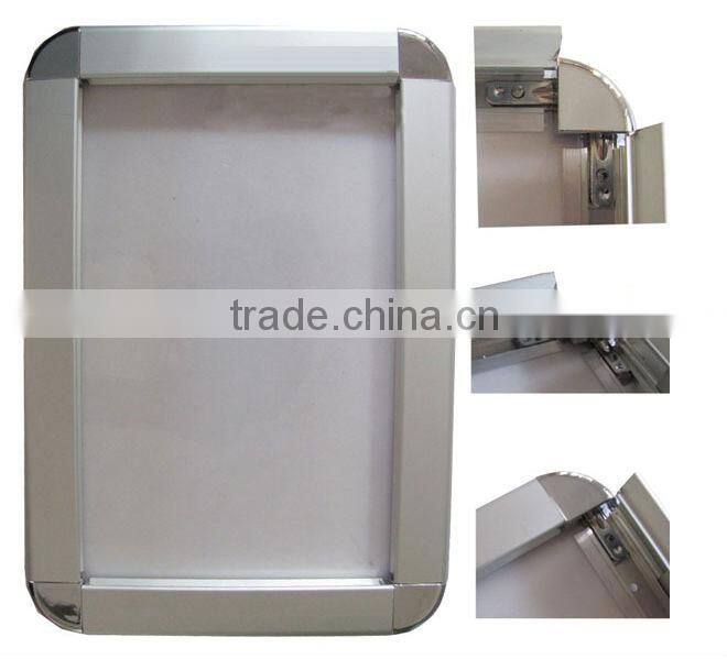 Advertising Open poster frame in elevator