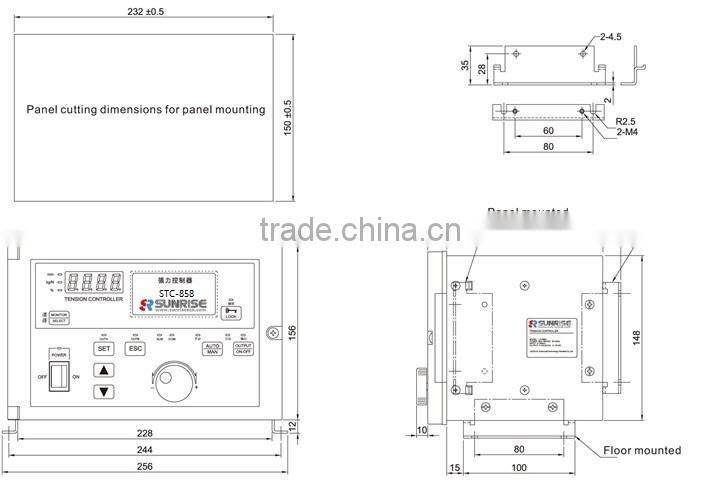 High Accuracy Automatic Tension Controller for rewind and unwind