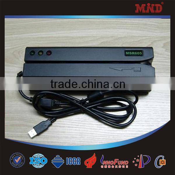 MDR10 HQ software magnetic stripe card reader USB/RS232/PS2
