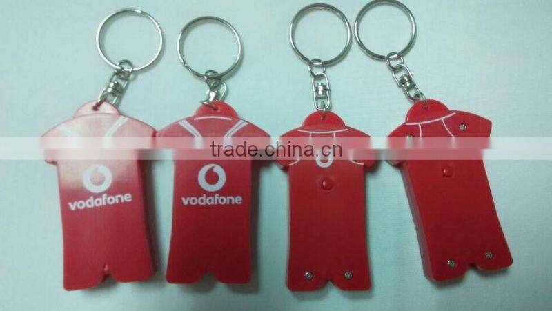 led heart shape projector keychain,promotional gifts led custom shape keychain,3d plastic led laser keychain,new product for2015