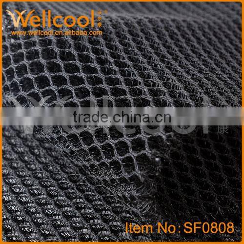 100% polyester breathable material 3d mesh fabric for motorcycle seat cover