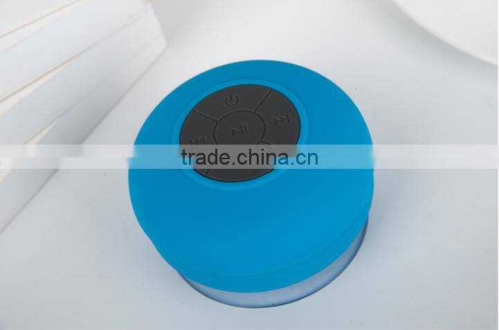 Hot sale Silicone Suctorial Waterproof Shower Bluetooth Voice Box