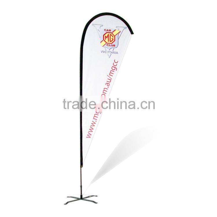 Hot Sale Quality Assured Special Design 5 Meter Teardrop Beach Flag