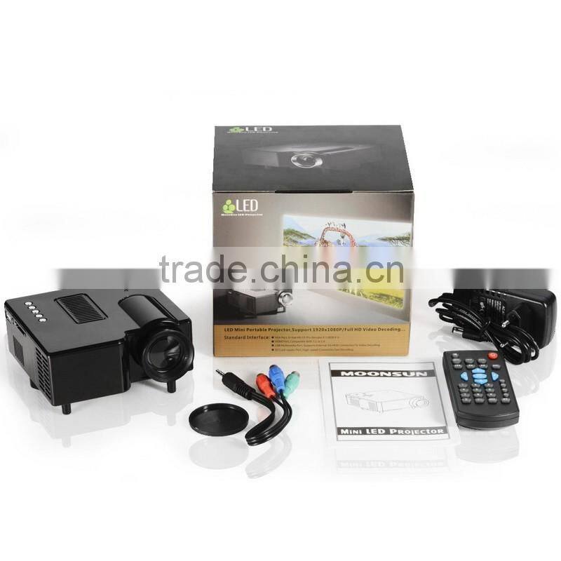 Optical Resolution Maximum Support 1080P Automatic page turning 3d portable led projector