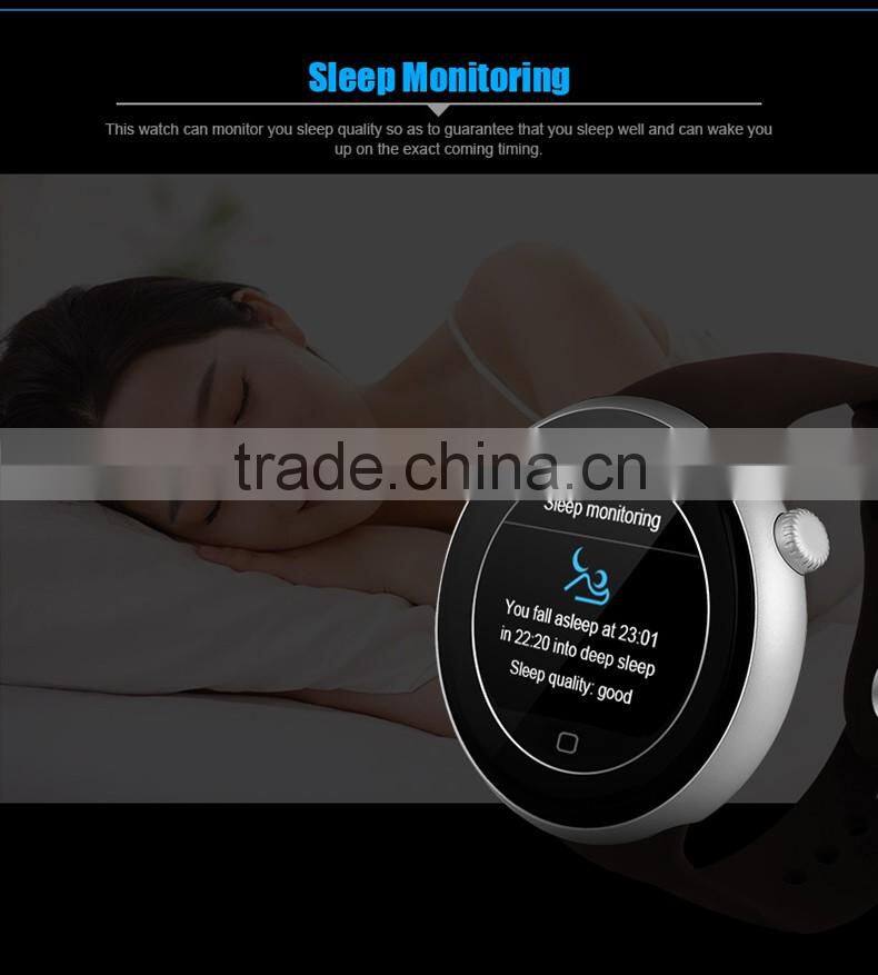 C1 Dual Bluetooth Heart Rate Track 1.22 inch Smart Watch with Siri Gesture Control Flashlight Calculator IP67 Waterproof