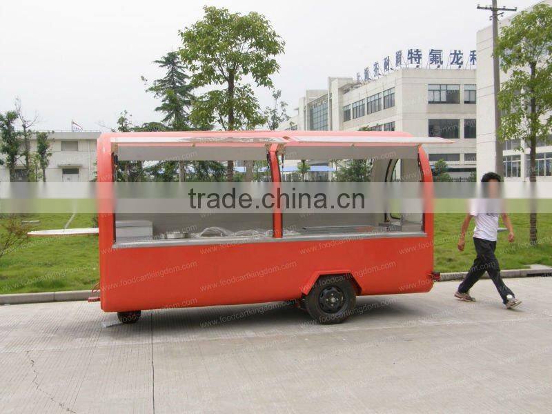 mobile food cart with wheels