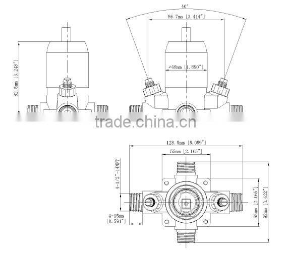 Faucet valve types Pressure balance upc faucet parts