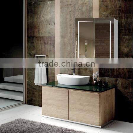 wall mounted Aluminum bathroom mirror cabinet