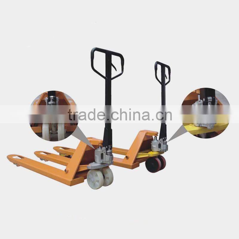 High quality ce 2.5 ton hand pallet truck, 3 ton pallet truck wholesale