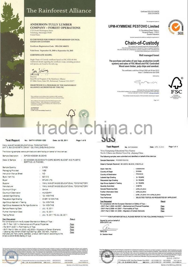 Continued Selling Stocks Item Kindergarten Play Toys Child's Creativity Biggins Educational Wooden Toy for Kids