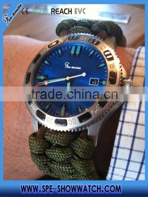 genuine leather japan movt 2012 popular mens watches CE ROHS