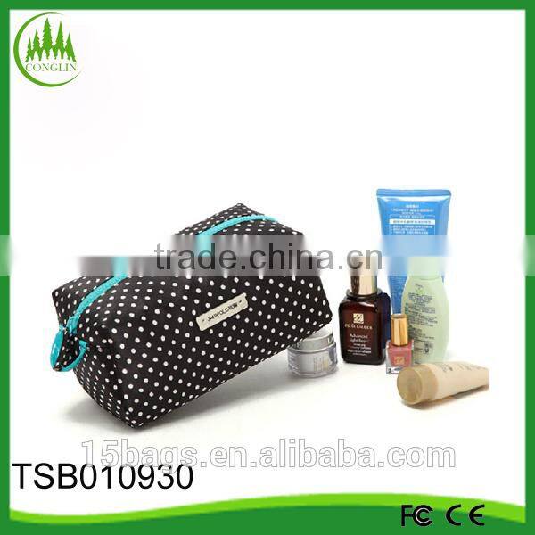 new product fashion China 2015 women felt soft women cosmetic bag fabric