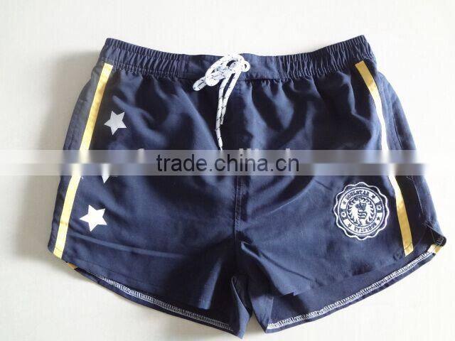 Red Color Short Swimming Board Shorts