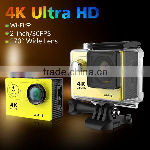 4K Action Camera With Remote Contral High Quality Wifi Waterproof Sport Camera