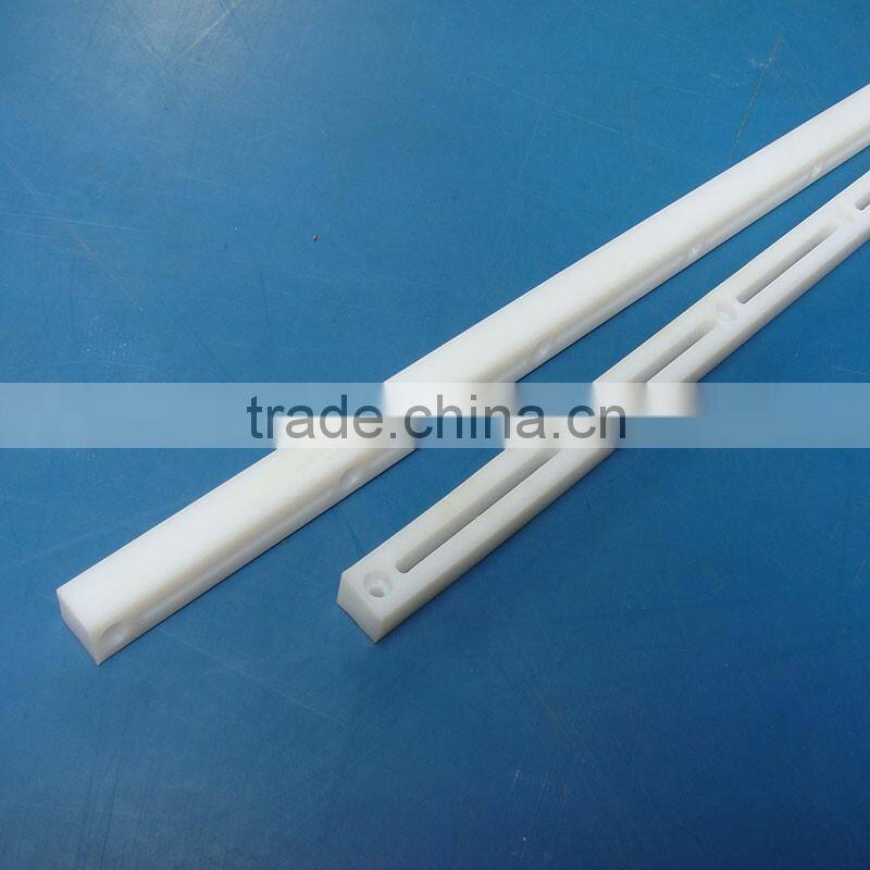 Machinable customize rail mc nylon plastic chain guide
