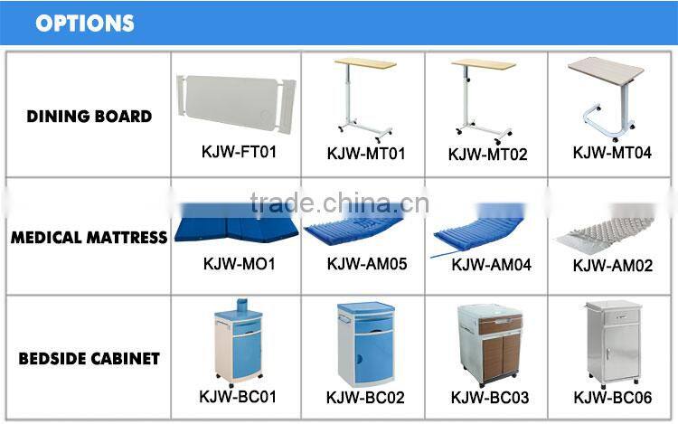 Hospital equipment modern manual headboard for hospital beds