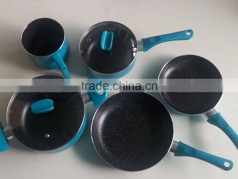 Promotion China Price Marble Coating Cookware