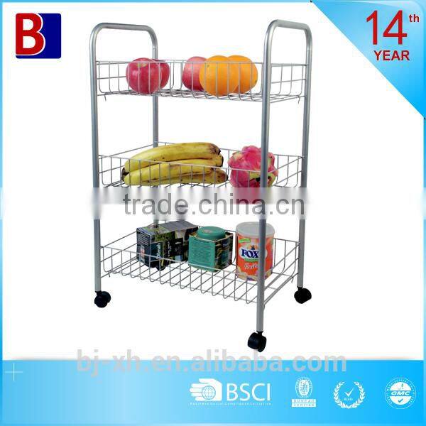 3 Tier iron moving kitchen stand