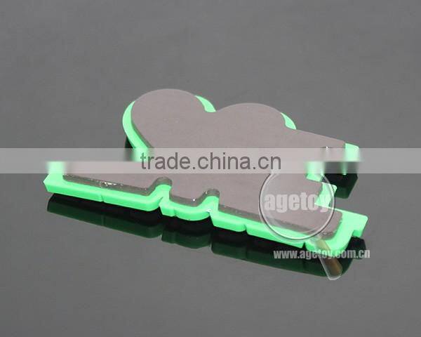 I LOVE Uruguay Promotional Souvenir Heart Shaped Soft PVC Injection Molding Custom Rubber Fridge Magnet