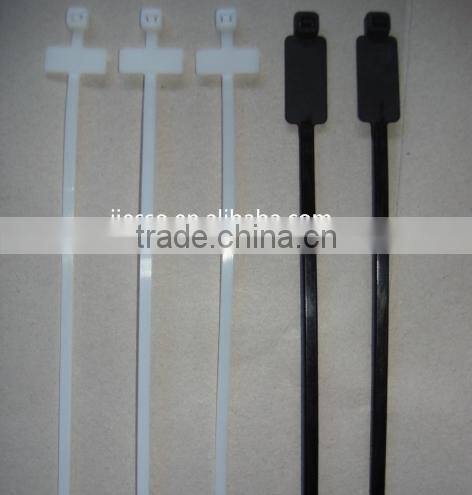 Nylon66 Marker cable tie label cable ties