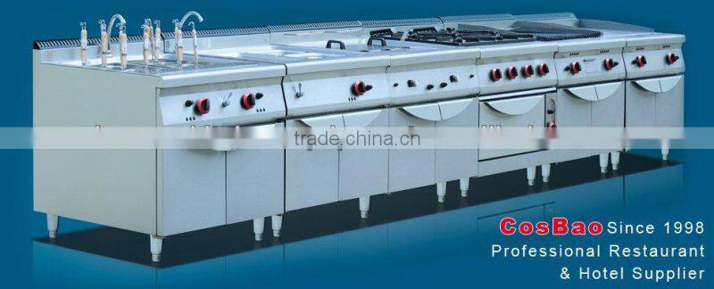 Vertical gas noodle cooker / pasta cooker