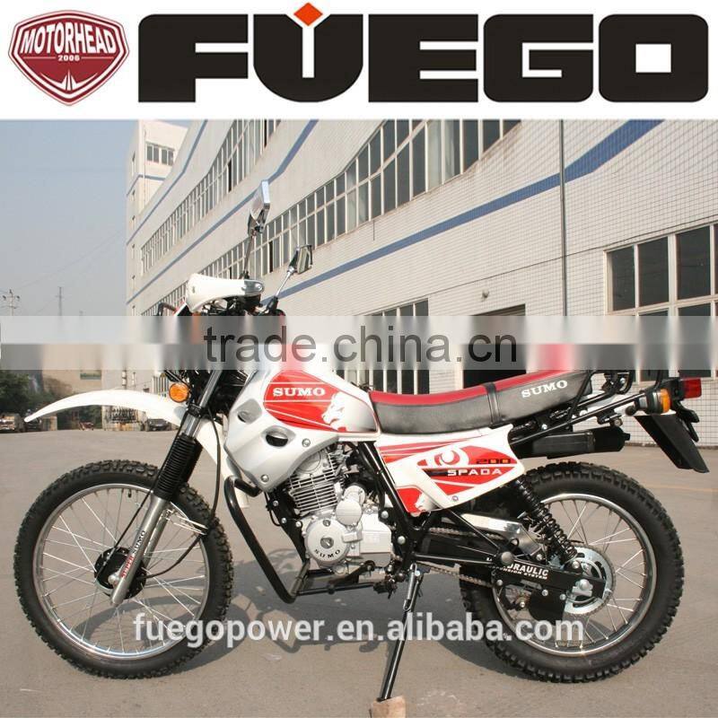 Dual Sports Enduro Dirt Bikes 200cc 250cc With Knobby Tires Silence Exhaust Muffler