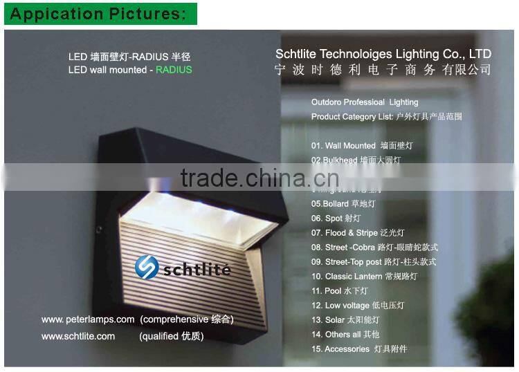 RADIUS Hot 2015 CE led pack light led wall up down light