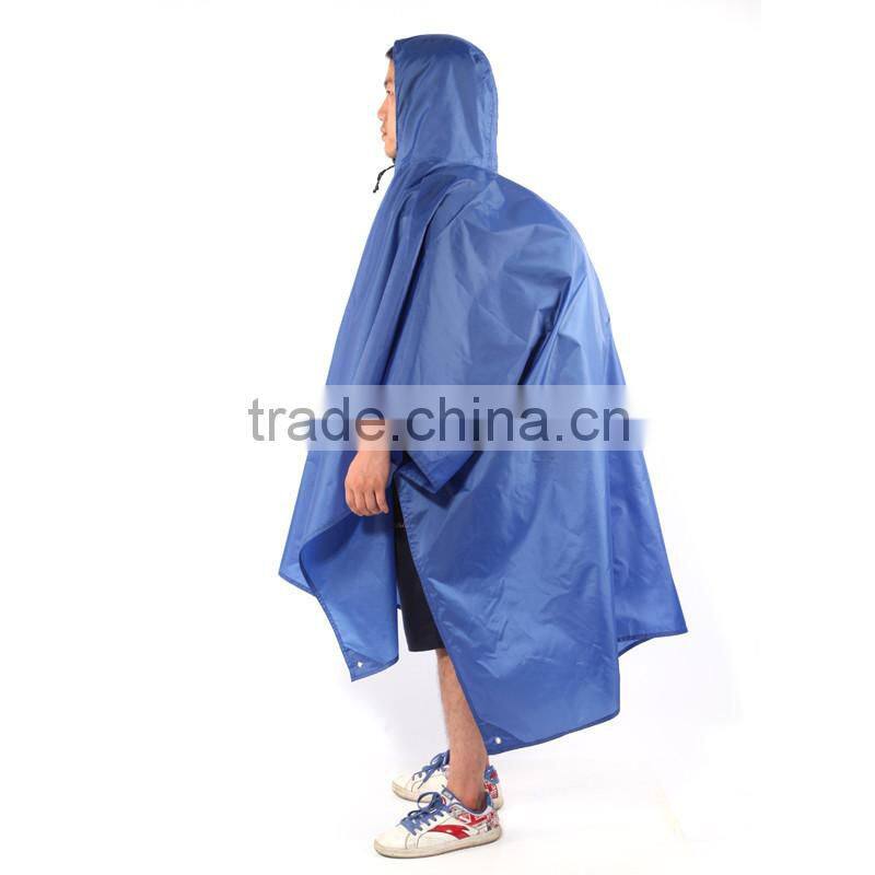 outdoor multifunctional camping raincoat, rain poncho, rainwear